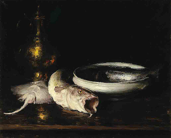 Still Life (1913) - William Merritt Chase Tablo