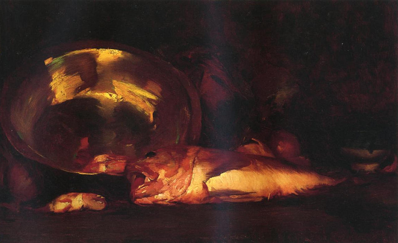 Still Life (1915) - William Merritt Chase Tablo