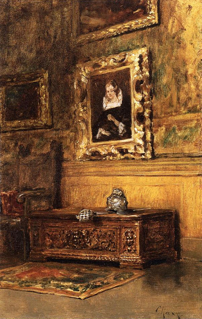 Studio Interior (1879) – William Merritt Chase Tablo