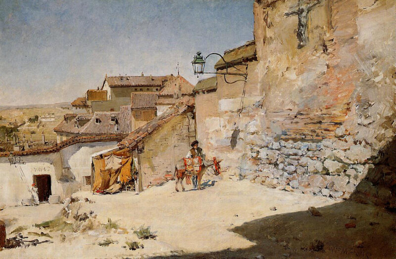 Sunny Spain (1882) - William Merritt Chase Tablo