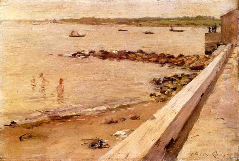 The Bathers – William Merritt Chase Tablo