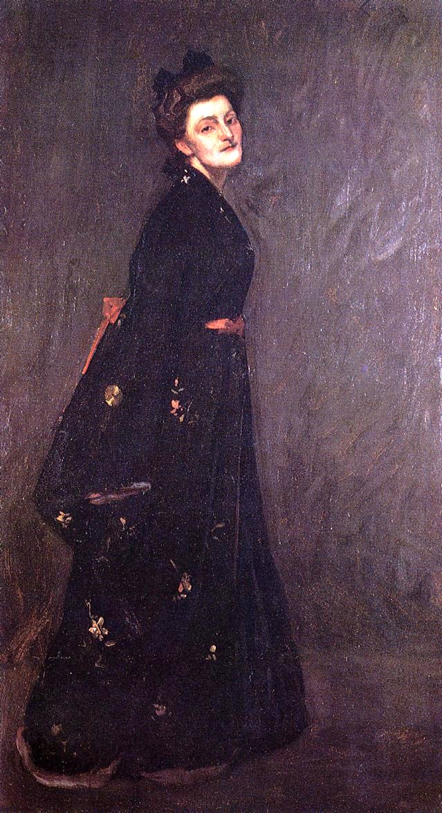 The Black Kimono - William Merritt Chase Tablo