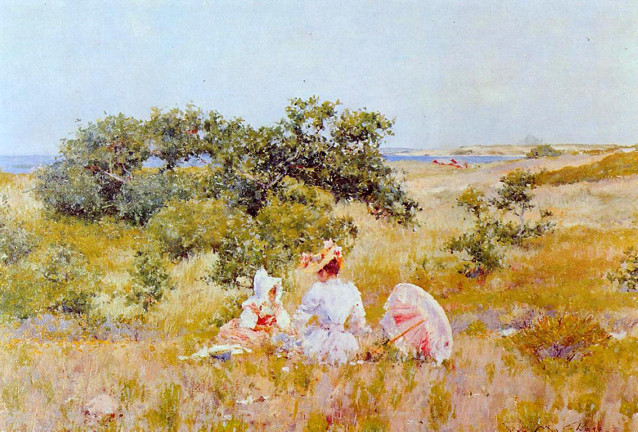 The Fairy Tale (1892) - William Merritt Chase Tablo