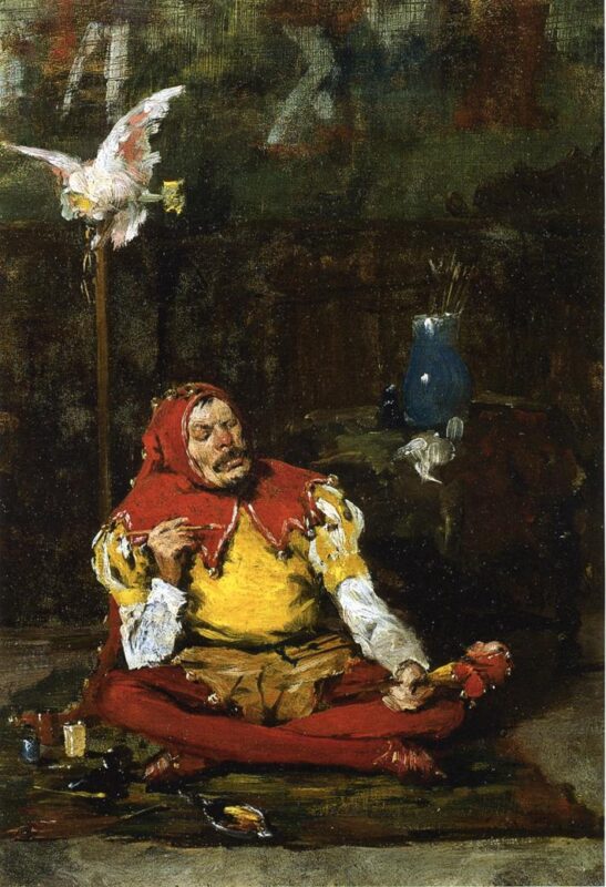 The King's Jester (1875) - William Merritt Chase Tablo