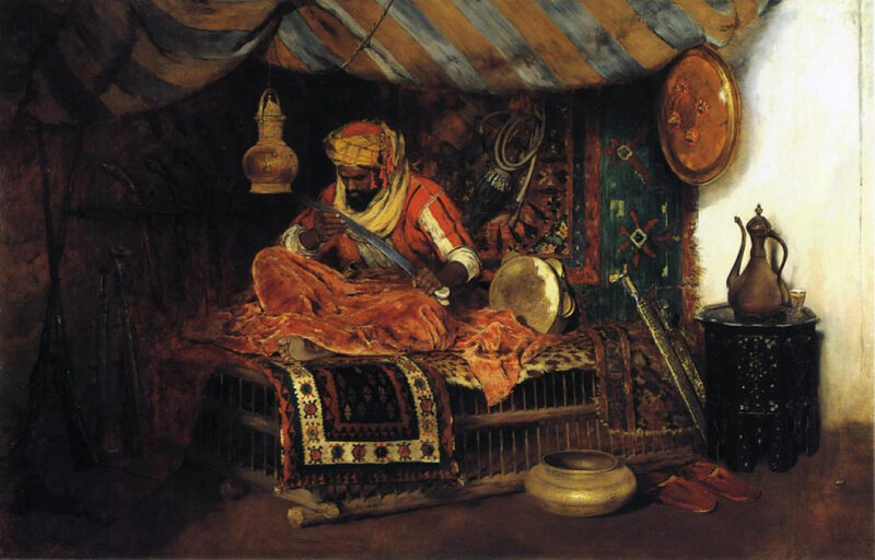 The Moorish Warrior (1876) – William Merritt Chase Tablo