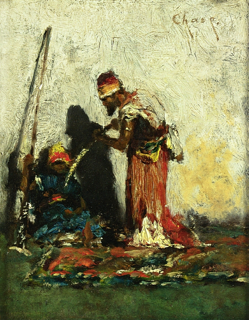 Two Arabs (1881) - William Merritt Chase Tablo