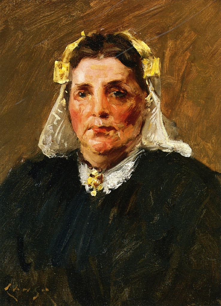 Woman of Holland (1903) - William Merritt Chase Tablo