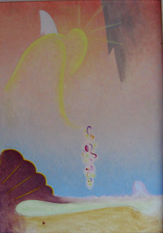 First Spring Garland - Agnes Lawrence Pelton Tablo