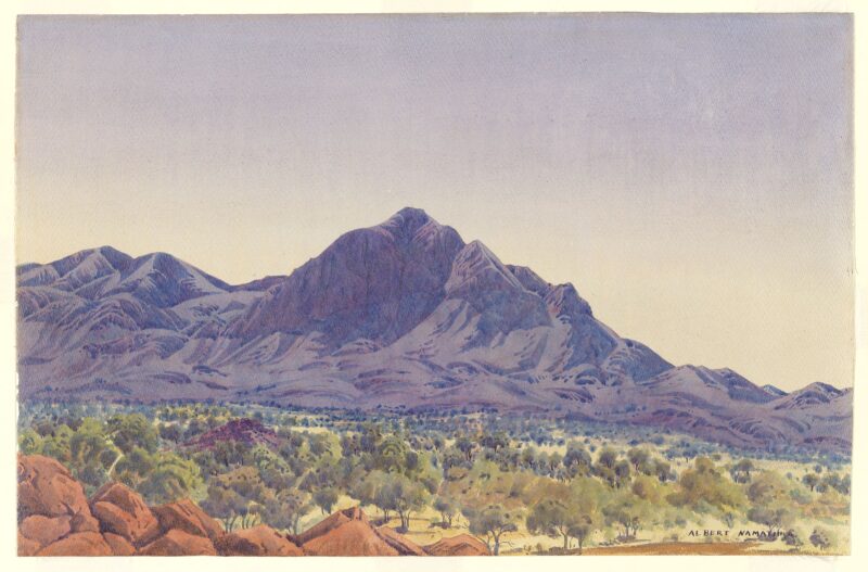 Haasts Bluff (1948) - Albert Namatjira Tablo