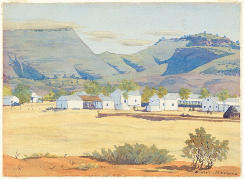 Hermannsburg Mission (1940) - Albert Namatjira Tablo