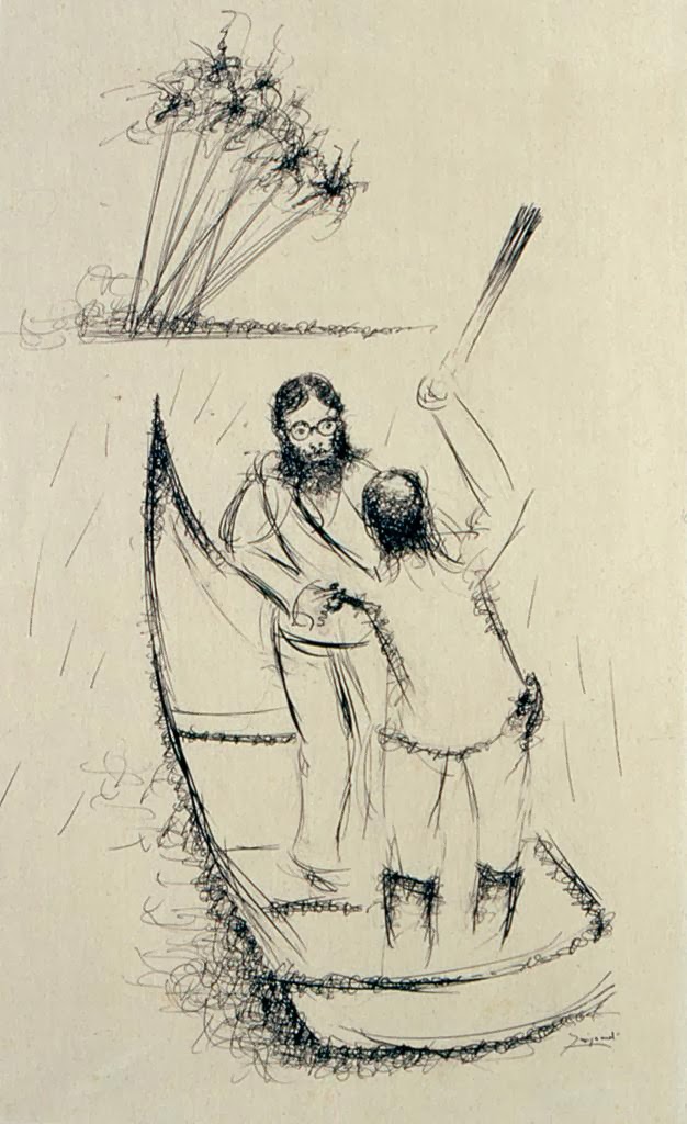 A Lagoa Dos Cinquenta (1955) – Alberto da Veiga Guignard Tablo