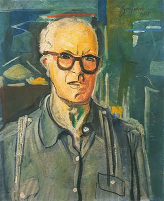 Auto Retrato (1955) - Alberto da Veiga Guignard Tablo