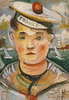 Auto Retrato Vestido De Marinheiro (1930) - Alberto da Veiga Guignard Tablo