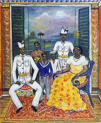 Família Do Fuzileiro Naval (1935) - Alberto da Veiga Guignard Tablo