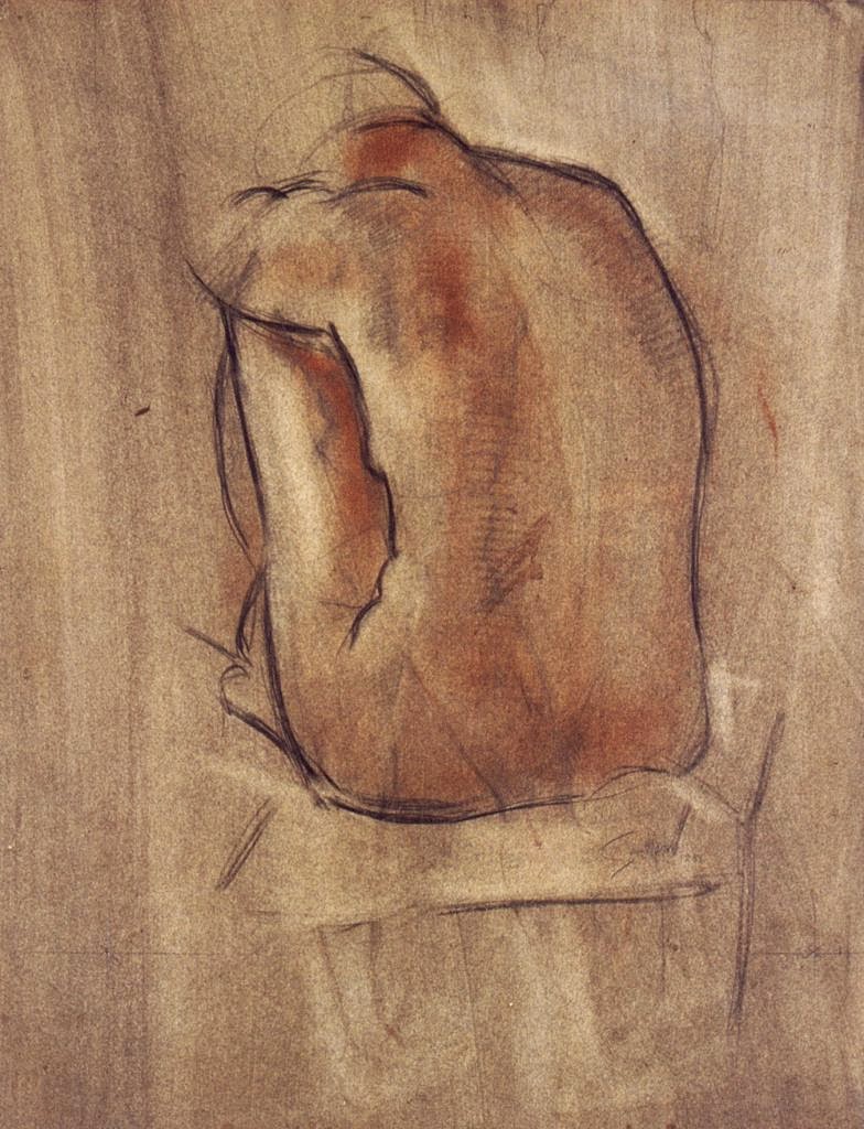 Nu Feminino (1950) – Alberto da Veiga Guignard Tablo