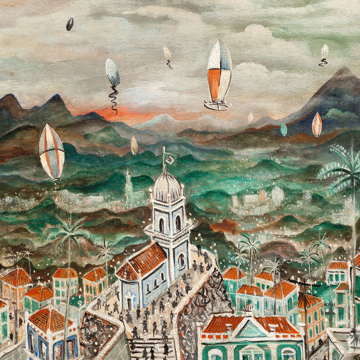 Untitled (1939) - Alberto da Veiga Guignard Tablo