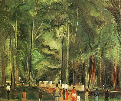 Visão De Um Parque (1947) – Alberto da Veiga Guignard Tablo