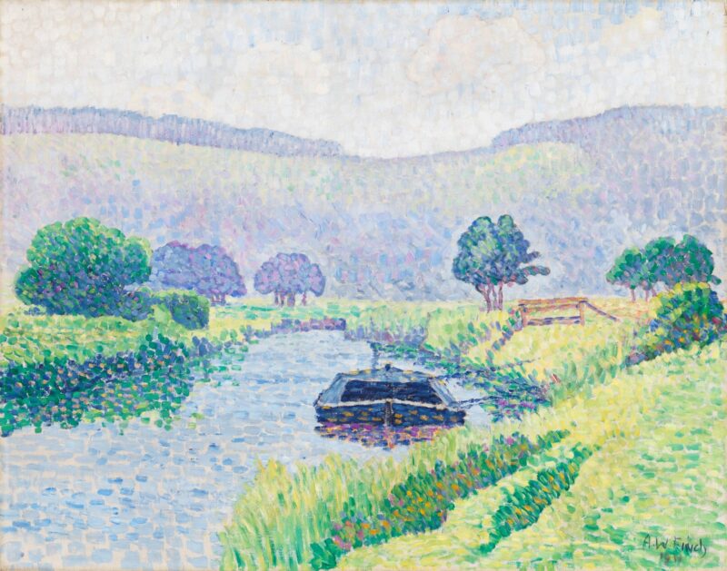 Arunån; Amberley, ådal (1911) - Alfred William Finch Tablo