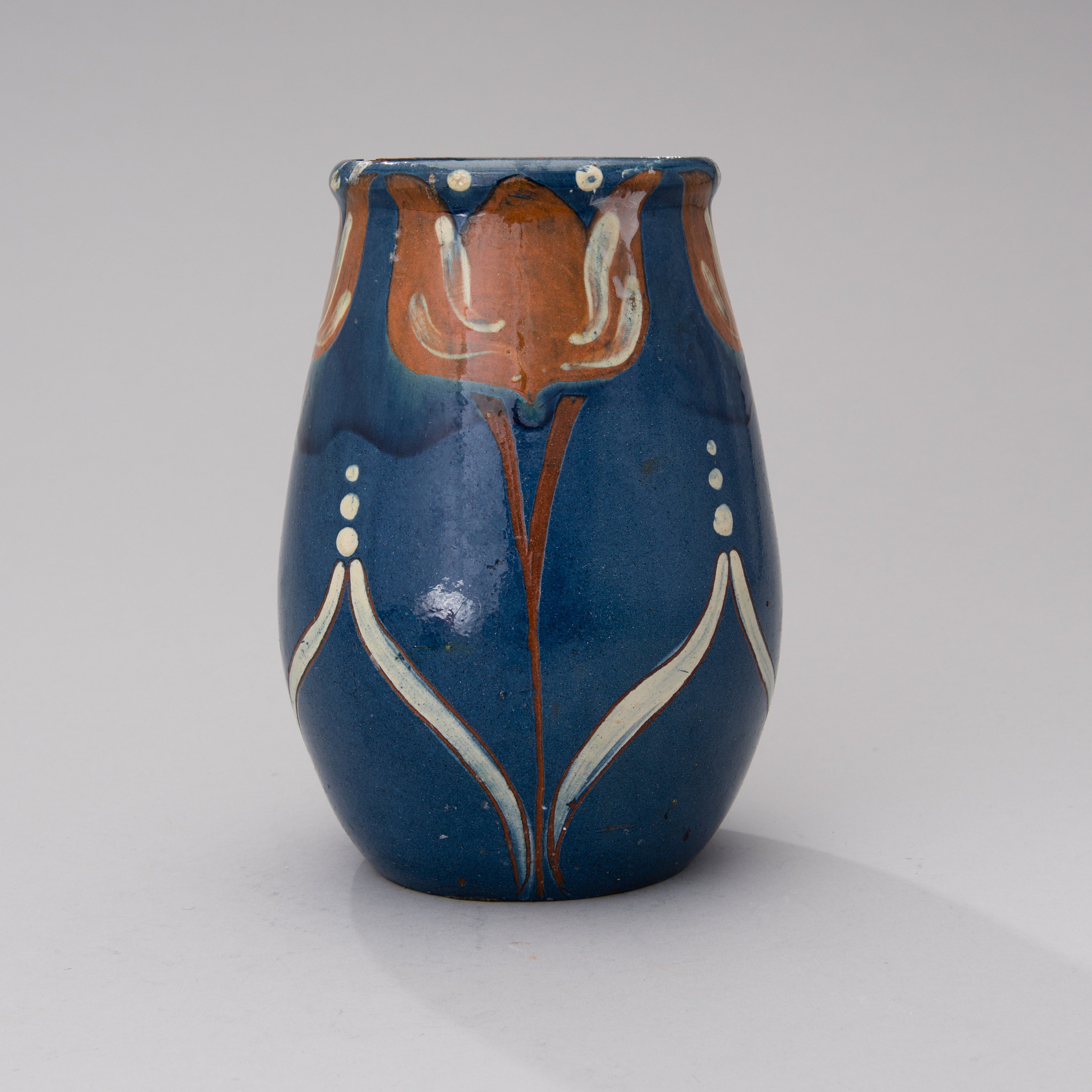 Iris Ceramic Vase (1900) - Alfred William Finch Tablo