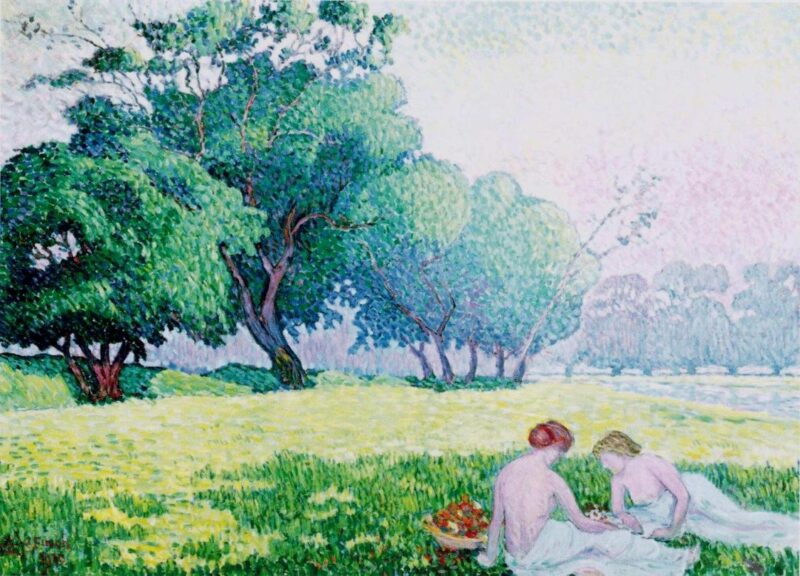 Koristeellinen Pannoo (1910) - Alfred William Finch Tablo