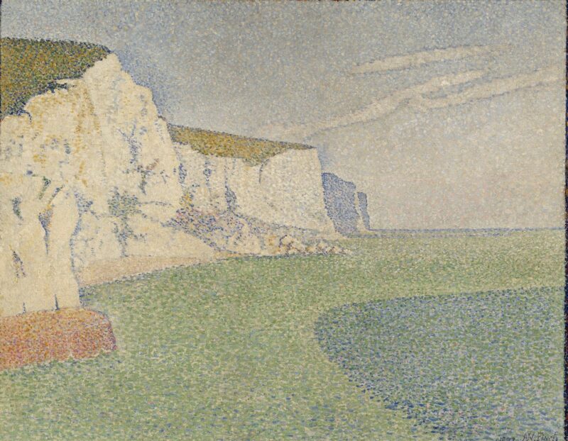 The Cliffs of Dover; The Cliffs at South Foreland (1892) - Alfred William Finch Tablo