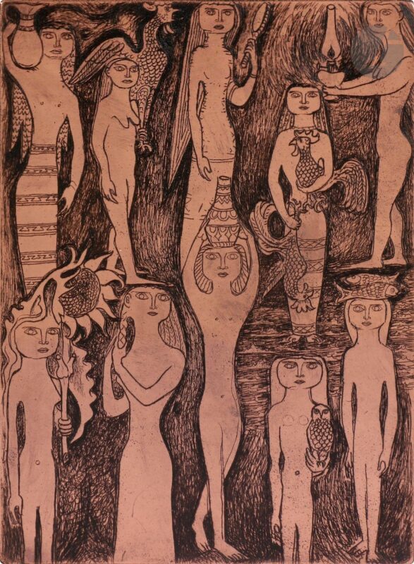 Illustration for The Ancient Egyptian Book of the Dead - Anton Prinner Tablo