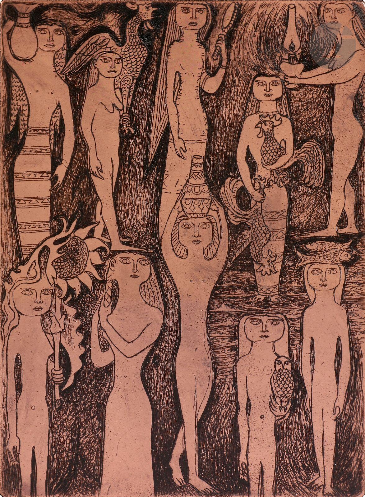 Illustration for The Ancient Egyptian Book of the Dead - Anton Prinner Tablo