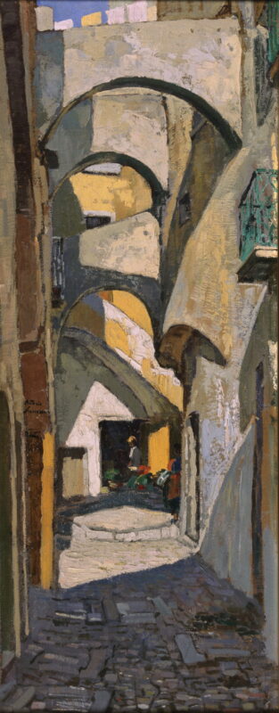 Alleyway of Formia (1956) - Antonio Sicurezza Tablo