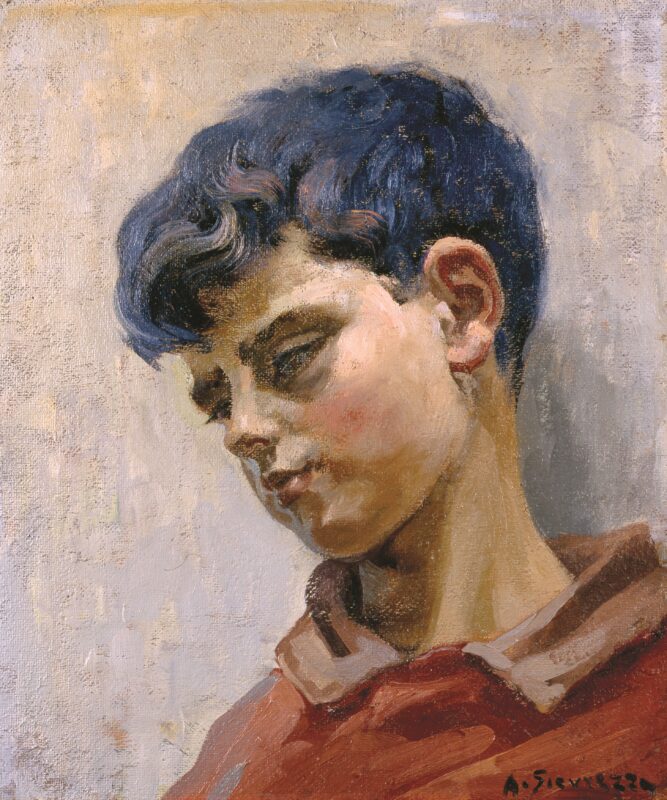 Shepherd lad (1949) – Antonio Sicurezza Tablo
