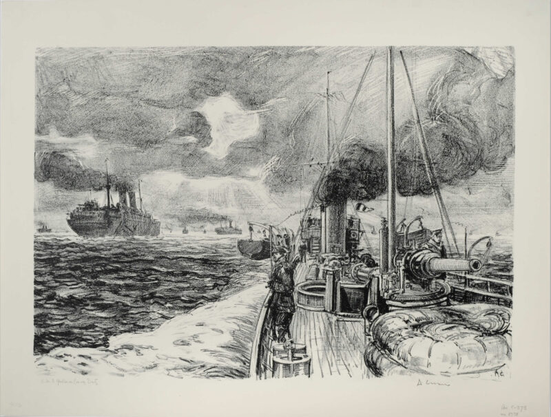 Hmcs Grilse on Convoy Duty (1919) - Arthur Lismer Tablo