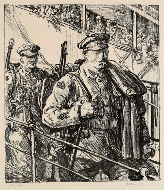 Home Again (1918) - Arthur Lismer Tablo