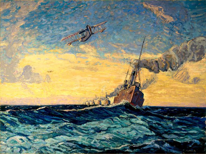 Minesweepers, Halifax (1919) - Arthur Lismer Tablo