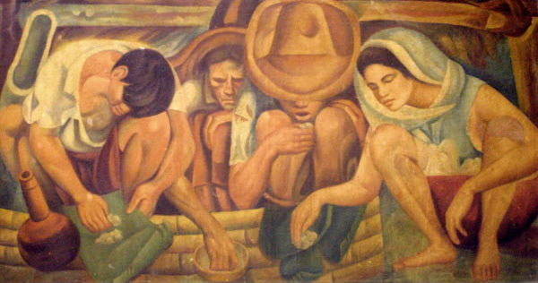 Hapunan – Botong Francisco Tablo