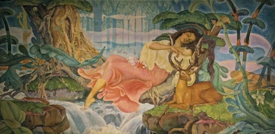 Maria Makiling - Botong Francisco Tablo