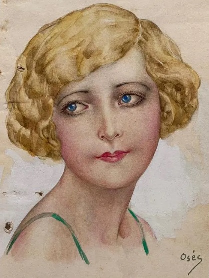 Retrat Femení - Carmen Osés Hidalgo Tablo