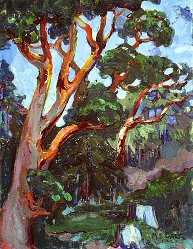 Arbutus Tree (1922) - Emily Carr Tablo