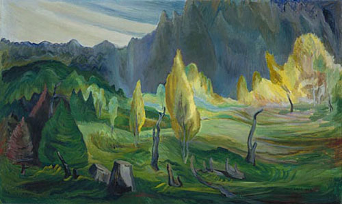 Clearing (1942) - Emily Carr Tablo