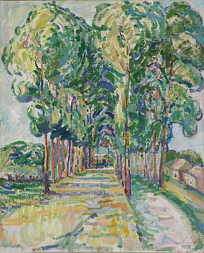 French Landscape (1911) - Emily Carr Tablo