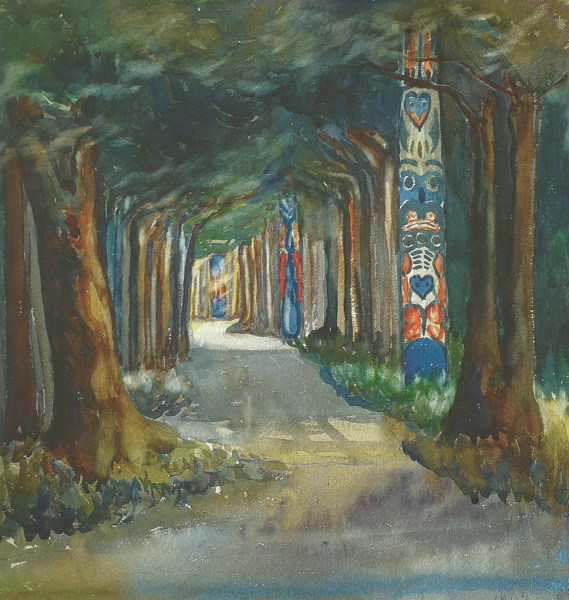 Totem Walk at Sitka (1907) - Emily Carr Tablo