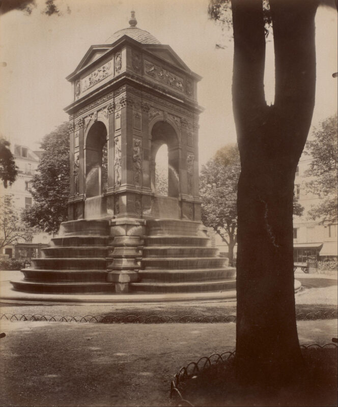 Fontaine Des Innocents - Eugène Atget Tablo