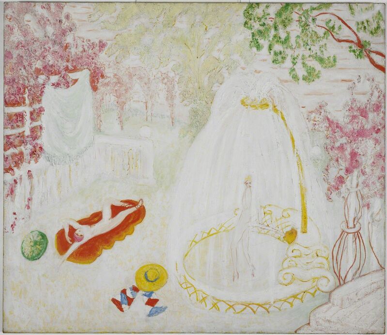 Bathers (1920) – Florine Stettheimer Tablo