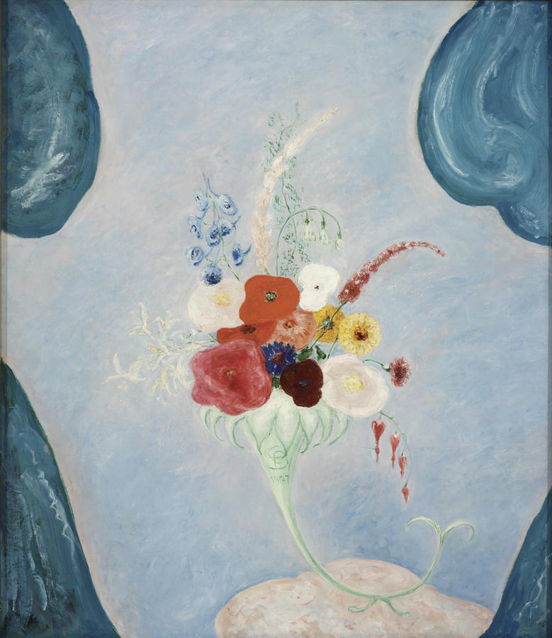 Bouquet for Ettie (1927) - Florine Stettheimer Tablo