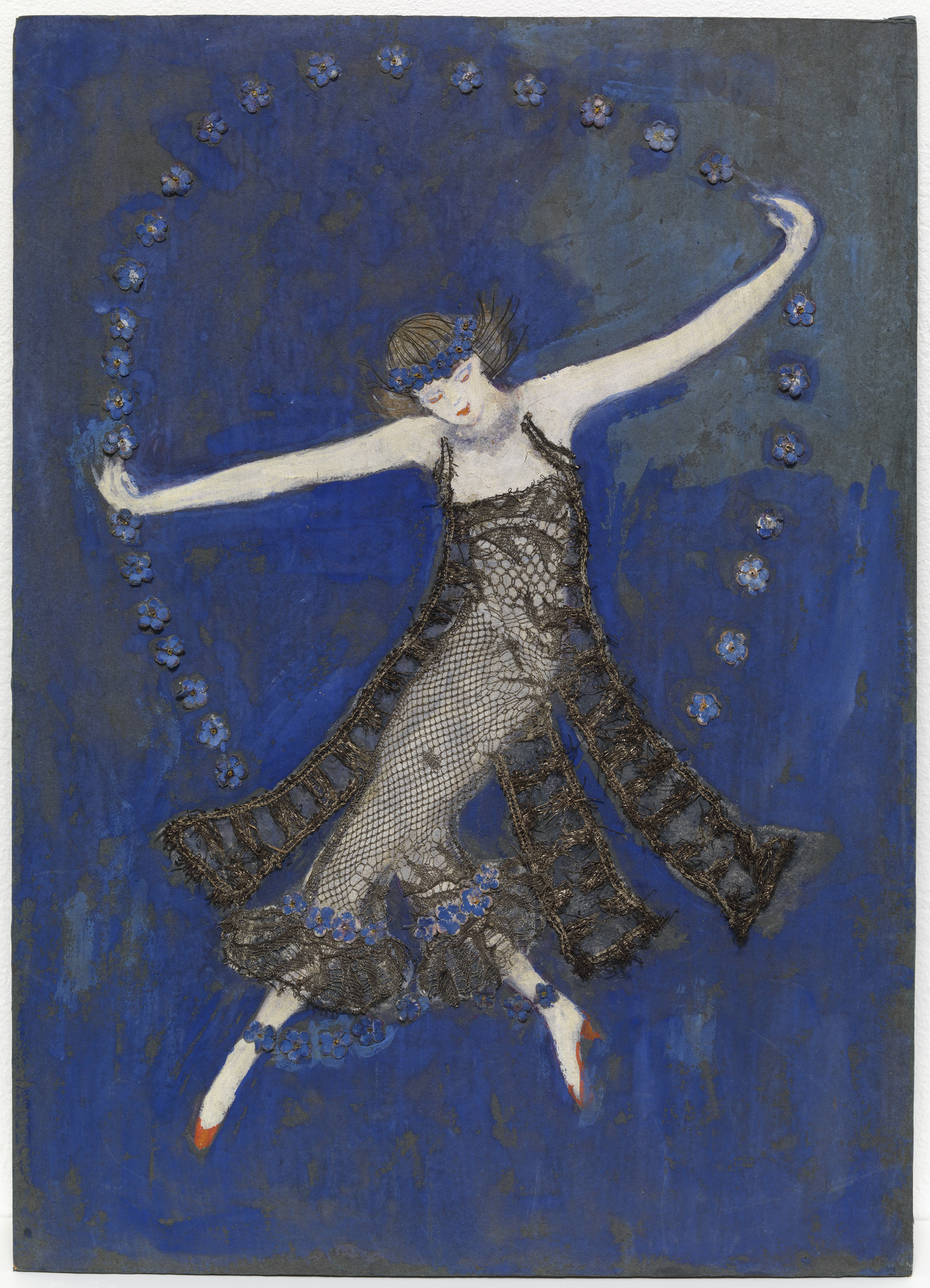 Costume Design (Georgette) for Artist's Ballet Orphée of the Quat Z Arts (1912) - Florine Stettheimer Tablo