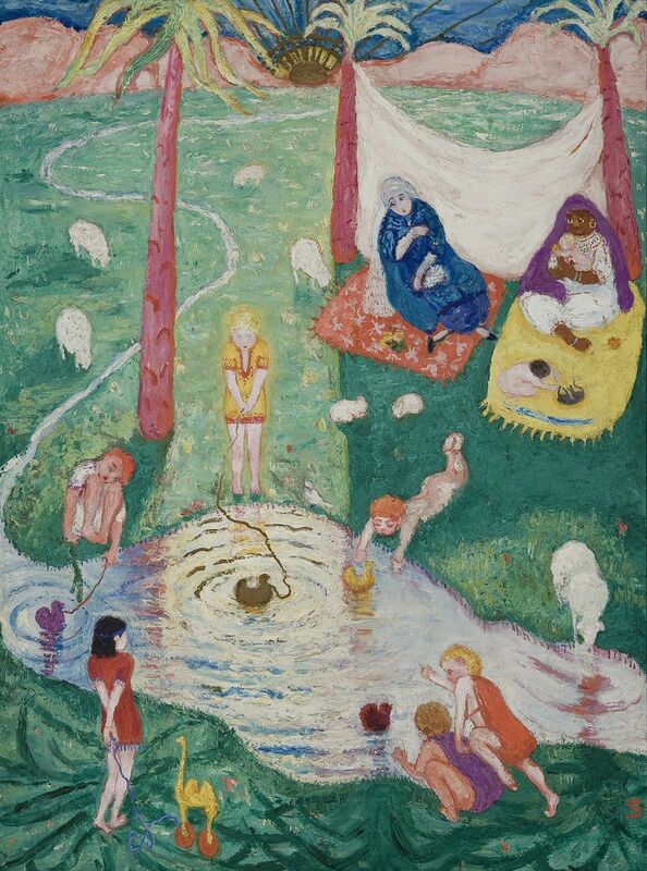 Easter Picture (1915) – Florine Stettheimer Tablo