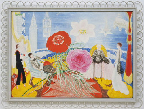 Family Portrait, II (1933) – Florine Stettheimer Tablo