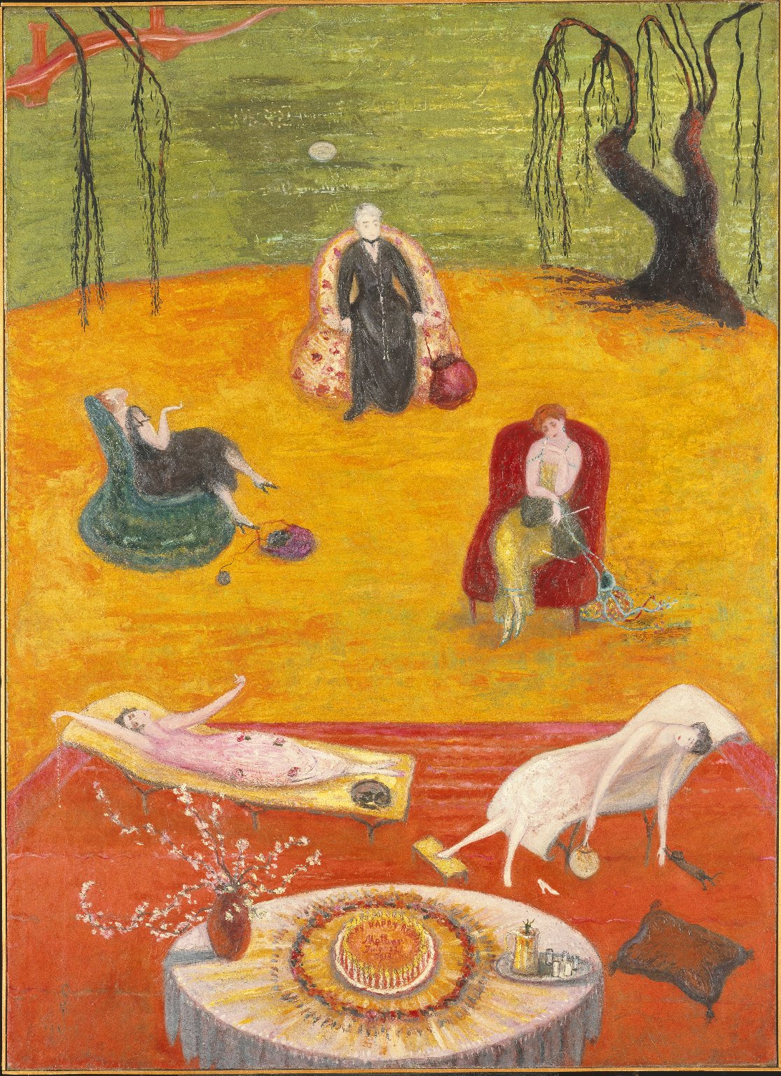 Heat (1919) - Florine Stettheimer Tablo