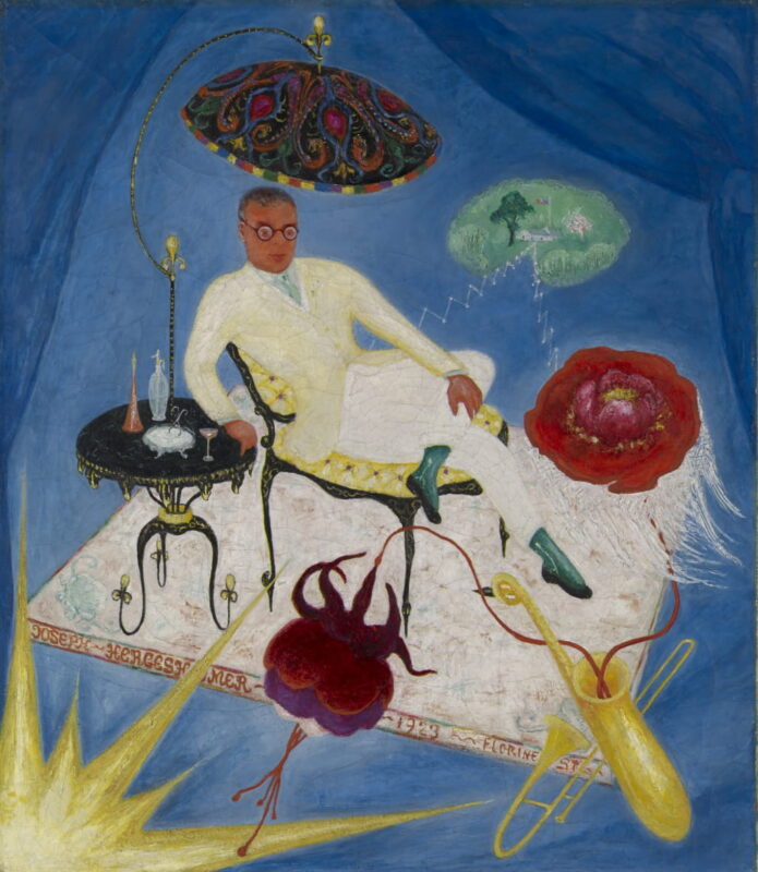 Joseph Hergesheimer (1923) - Florine Stettheimer Tablo