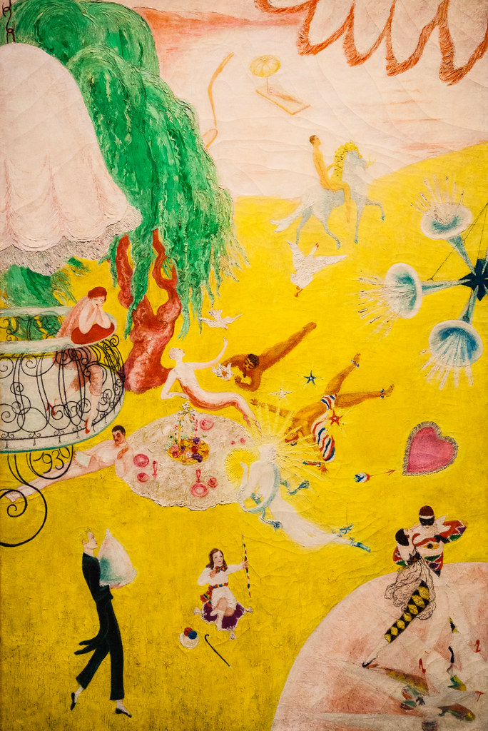 Love Flight of a Pink Candy Heart (1930) - Florine Stettheimer Tablo