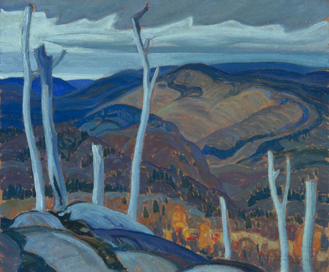 A Grey Day (1928) – Franklin Carmichael Tablo