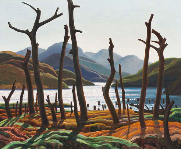 Cranberry Lake (1938) - Franklin Carmichael Tablo